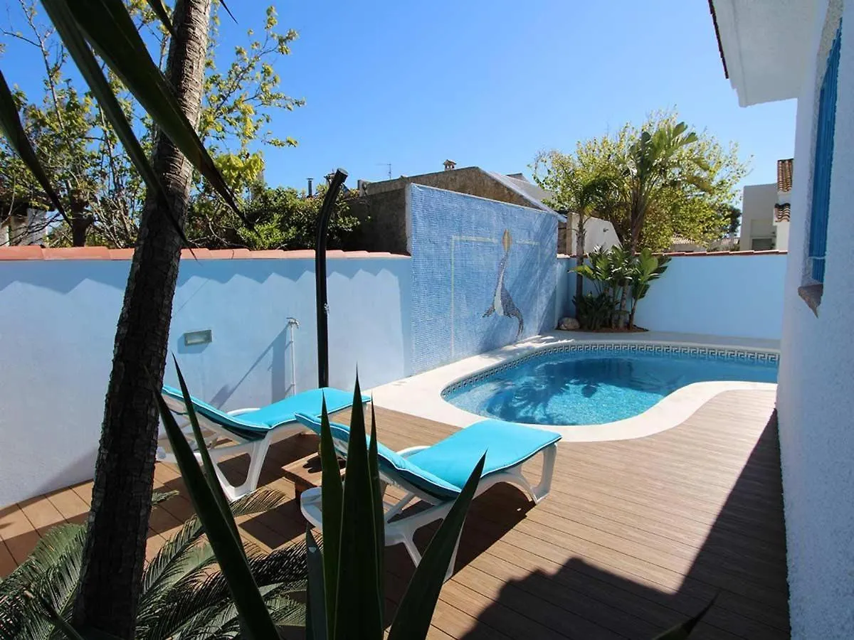 Casa Cerca Del Mar Con Piscina, Aire Acondicionado, Wifi, Admite Mascotas Y Playa Para Perros - Es-184-9 Riumar
